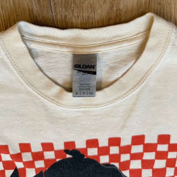 Gildan Harry Styles Love On Tour 2021 White Small Graphic Tee with Bunnies - Picture 3 of 5